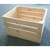 wooden natural crate 50x40x30cm